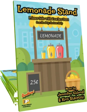 Lemonade Stand Sheet Music Cover PNG image