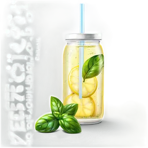 Lemonade With Basil PNG 62 PNG