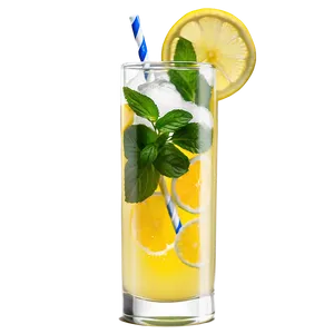Lemonade With Fresh Mint Png 38 PNG image