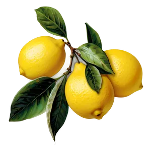 Lemons Branch PNG Hbf PNG