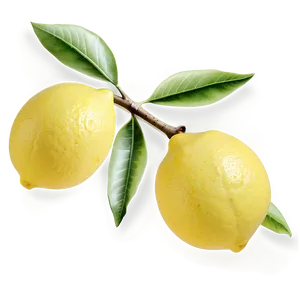 Lemons Branch PNG Stv