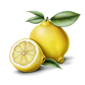 Lemons Drawing PNG 06122024 PNG