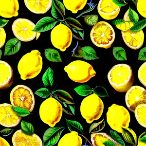 Lemons Fabric Png Hvf93 PNG image