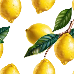 Lemons Vector PNG Hxs