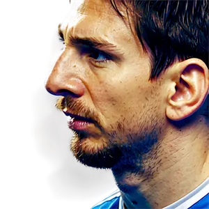 Leo Messi B PNG image