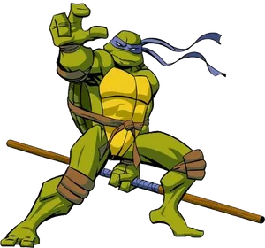 Leonardo Readyfor Battle PNG