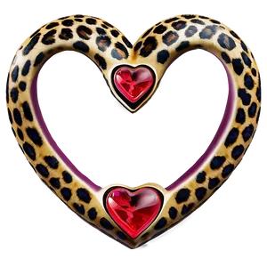 Leopard Heart Fantasy PNG Xaj PNG