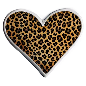 Leopard Heart Wonderland PNG Jev