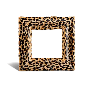Leopard Print Frame PNG Jeh PNG