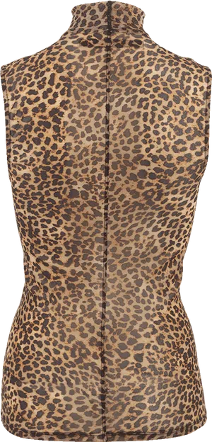 Leopard Print Mannequin Torso