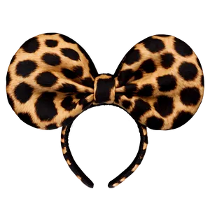 Leopard Print Mouse Ears PNG Ukd PNG