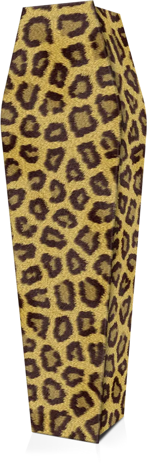Leopard Print Pencil Skirt PNG image