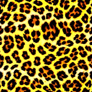 Leopard Print Vector PNG Hrb
