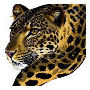 Leopard Print Vector PNG Pjg