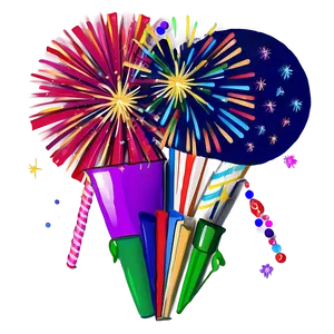 Lets Glow Crazy Celebration Firework Png Pkv14 PNG image