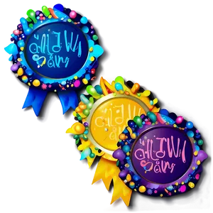 Lets Glow Crazy Party Favor Label PNG 06292024 PNG