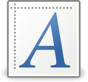 Letter A Icon PNG image