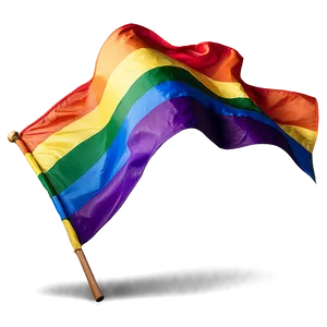 Lgbt Flag Waving Png 78 PNG image