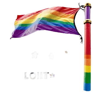 Lgbt Rights Rainbow Flag Png 06252024 PNG image