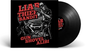 Liar Thief Bandit Vinyl Cover PNG