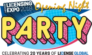 Licensing Expo2018 Opening Night Party PNG image