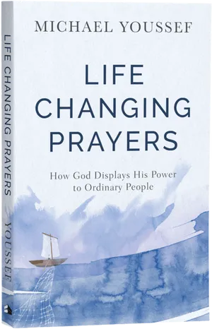 Life Changing Prayers Book Cover PNG image