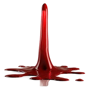 Life's Sanguine Fluid: Blood Splash Art PNG 04302024