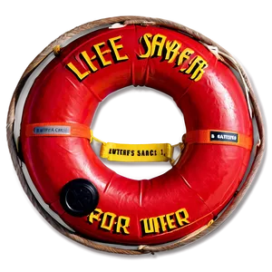 Life Saver Sticker PNG 06272024