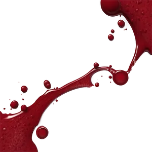 Life Stream: Blood Splat PNG 38