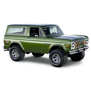 Lifted Bronco PNG 06252024 PNG