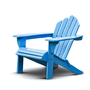 Light Blue Adirondack Chair PNG Eyt55 PNG