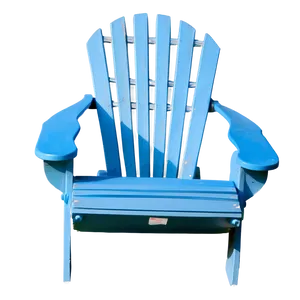 Light Blue Adirondack Chair PNG Kfp54 PNG