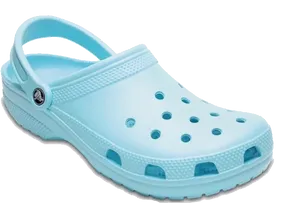Light Blue Croc Sandal