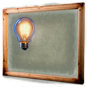 Light Bulb Frame PNG Lof
