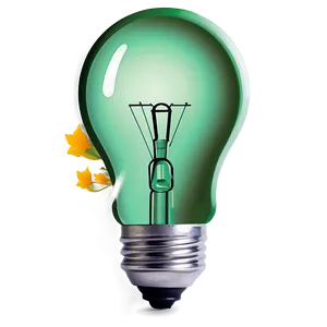 Light Bulb Green Png 73 PNG image