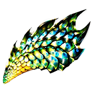 Light Dragon Scales Png 06282024 PNG image