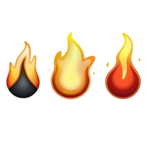 Light Fire Emoji Graphic Png 05042024 PNG image