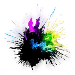 Light Paint Splash PNG 3