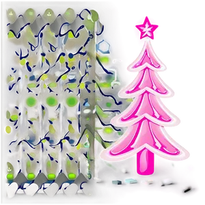 Light Pink Christmas Tree Png 06122024 PNG image