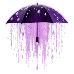 Light Purple Rain Ambiance Png Ble88 PNG image