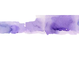 Light Purple Watercolor Border Png Buo31 PNG image