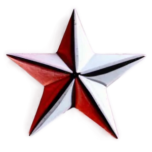Light Red Star PNG 05232024