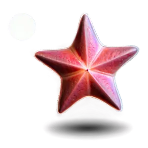 Light Red Star PNG 05232024