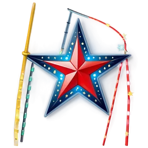 Light Red Star PNG Qdx