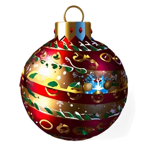 Light Up Christmas Ornaments PNG Wnl