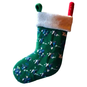 Light Up Christmas Stocking PNG Fem47 PNG