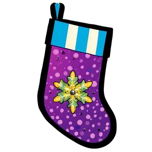 Light Up Christmas Stocking PNG Wuh PNG
