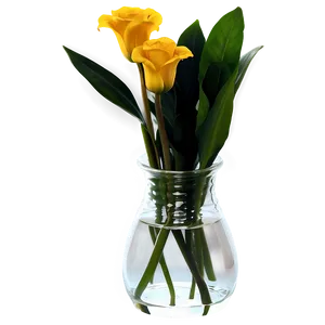 Light-up Flower Vase Png 06122024 PNG image