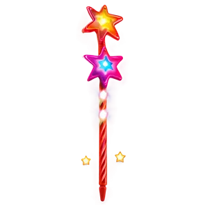 Light Up Star Wand PNG Aji PNG