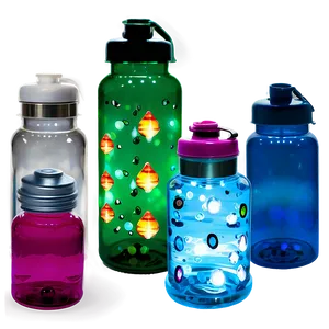 Light Up Water Bottle PNG 90